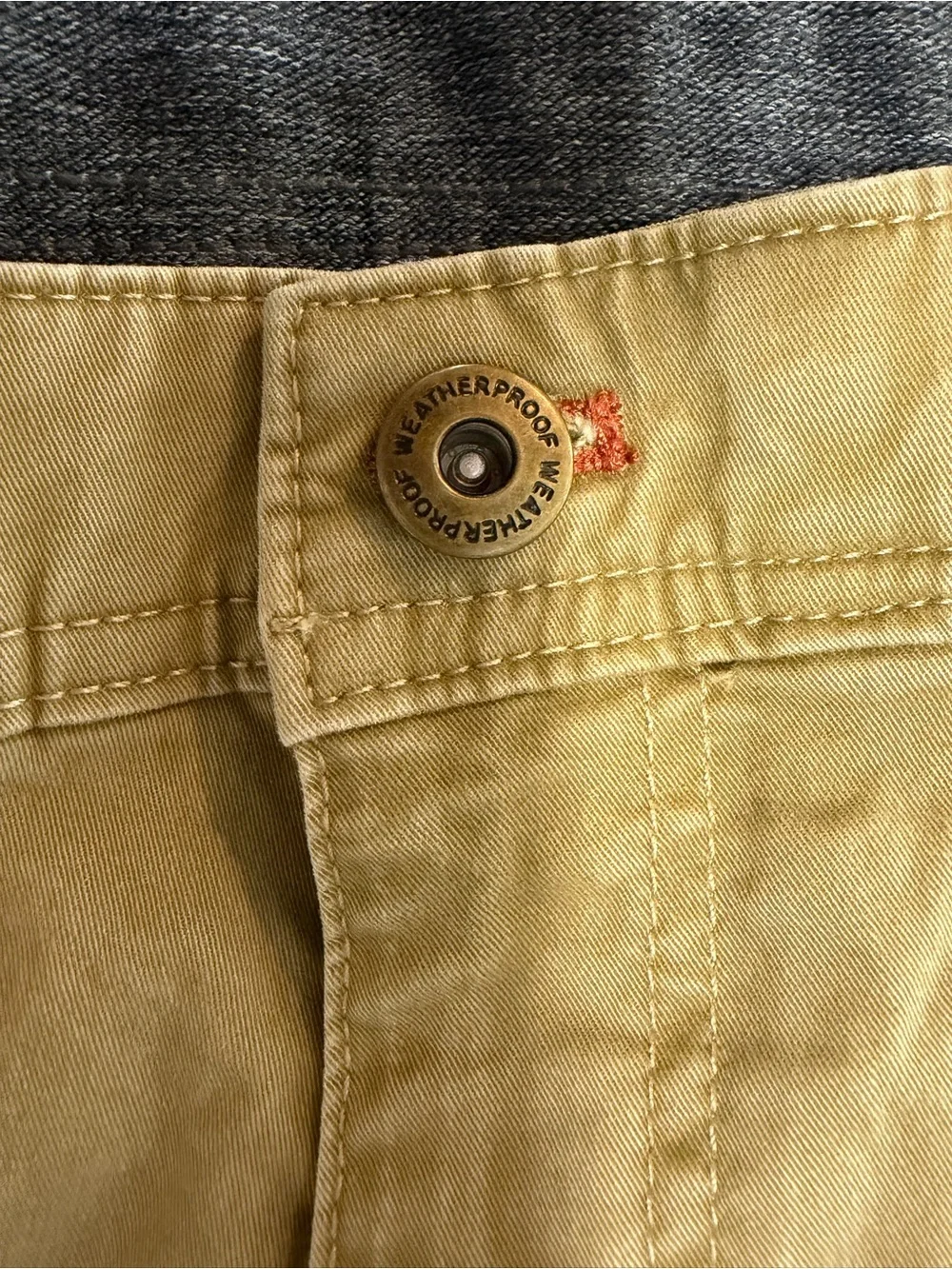 Weatherproof Golden-Tan Pants - Picture 3 of 9